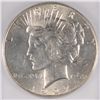 Image 2 : 1927 PEACE SILVER DOLLAR, ICG MS-62  NICE!