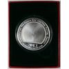 Image 2 : ANGEL WITH ORNAMENT ( CHRISTMAS WISH ) ONE Oz .999 SILVER ART ROUND WITH CAPSULE
