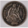 Image 1 : 1872-S (ABOVE BOW) SEATED HALF DIME VF/XF