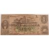 Image 1 : 1863 $1 STATE OF ALABAMA AU