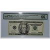 Image 1 : 1999 $20 FEDERAL RESERVE (STAR) NOTE PMG 66
