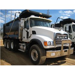 2007 MACK CV713 TRI AXLE DUMP, S/N 1M2AG11C77M061293, AI-427 MACK ENG, MACK 10 SPD TRANS, 44K REARS,