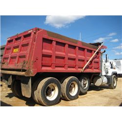 2003 MACK RD688S TRI AXLE MACK DUMP, S/N 1M2P267C43M066989