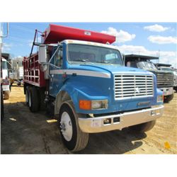 1995 INTERNATIONAL 4900 T/A DUMP, S/N 1HTSHAAR45H208068, DT466 INTL DIESEL ENG, 10 SPD TRANS, 40K RE