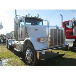 2012 PETERBILT 367 T/A TRUCK TRACTOR, S/N 1XPTD49X3CD137793, CUMMINS ISX 15-450 ENG, 10 SPD FULLER T