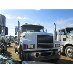 2008 MACK CHU613 T/A TRUCK TRACTOR, S/N 1M1AW074X8W002693, MP8 485C MACK ENG, MACK 18 SPD TRANS, 46K