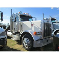 2006 PETERBILT 379 TRI AXLE TRUCK TRACTOR, S/N 1XP5DB9X56D870350, CAT C15 435 HP ENG, 13 SPD TRANS, 