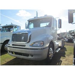 2010 FREIGHTLINER COLUMBIA T/A TRUCK TRACTOR, S/N 1FVXA7002ADAN4230, 470 HP DETROIT DIESEL ENG, 10 S