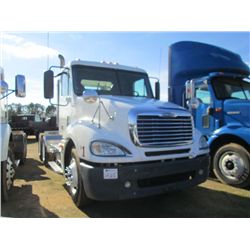 2005 FREIGHLITNER CL120 T/A TRUCK TRACTOR, S/N 1FUJA6CK65LV24754, DETROIT SERIES 60, 10 SPD TRANS, 4