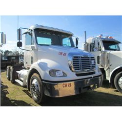 FREIGHTLINER COLUMBIA T /A TRUCK TRACTOR, S/N , 10 SPD, 40K REARS, WETLINE, 295/75R22.5 TIRES