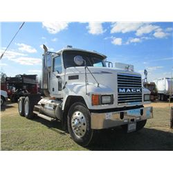 2004 MACK CH613 T/A TRUCK TRACTOR, S/N 1M1AA18Y04N156453, MACK AC-427 ENG, 10 SPD FULLER TRANS, 40K 
