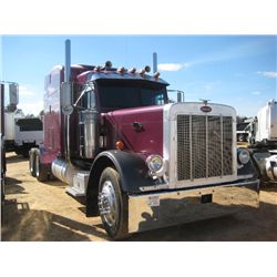 1999 PETERBILT 379 T/A TRUCK TRACTOR, S/N 1XP5DR9X2XN462196, S60 430 HP DETROIT DIESEL ENG, 18 SPD T