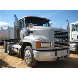 1999 MACK CH613 T/A TRUCK TRACTOR, S/N 1M1AA13YXXW118296, MACK E7-355 HP ENG, 10 SPD TRANS, 36K REAR