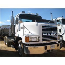1997 MACK CH613 T/A TRUCK TRACTOR, S/N 1M1AA1843VW078102, E7-427 MACK DIESEL ENG, 10 SPD TRANS, 44K 
