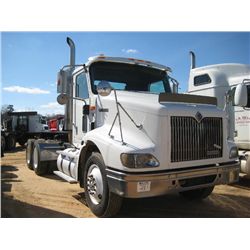 2000 INTERNATIONAL 9200I T/A TRUCK TRACTOR, S/N 2HSCEAMR5YCO82218, DETROIT ENG, 10 SPD TRANS, 40K RE