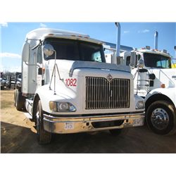 2005 INTERNATIONAL 9200i T/A TRUCK TRACTOR, S/N 2HSCEAPR05C172870, 435HP CUMMINS DIESEL ENG, 10 SPD 