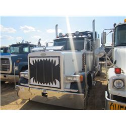 1996 PETERBILT 379 T/A TRUCK TRACTOR, S/N 1XP5DB8X8TN387278, CAT DIESEL ENG, 10 SPD TRANS, 36K REARS
