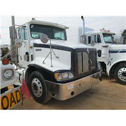1999 INTERNATIONAL 9200 T/A TRUCK TRACTOR, S/N 2HSFMAERXXC038082, N14 CUMMINS DIESEL ENG, 10 SPD TRA
