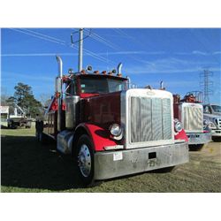 1992 PETERBILT T/A WRECKER, S/N D303783GL, CUMMINS N14 ENG, ENG BRAKE, RAMSEY WINCH, DUAL CYL BOOM. 
