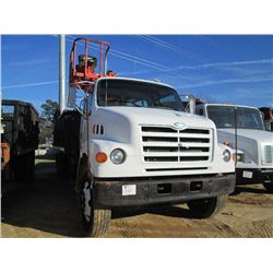 2000 STERLING S/A DEBRIS DUMP TRUCK, S/N 2FZHAJAA0YAG08670, CAT ENG, A/T, 14,968 REARS, 12K FRONT, E