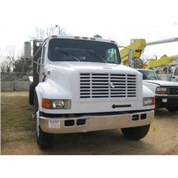 1995 INTERNATIONAL S/A FLATBED TRUCK, S/N 1HTSCABM6SH611065, INTL T444E ENG, 6 SPD TRANS, 22' FLATBE
