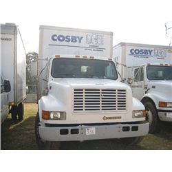 1999 INTERNATIONAL 4700 S/A REEFER TRUCK, S/N 1HTSCAAM1XH613511, INTL DT466E DIESEL ENG, 6 SPD TRANS