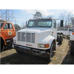 1990 INTERNATIONAL 4600 S/A TRUCK TRACTOR, S/N 1HTSAZPM8LH240649, HCI DIESEL ENG, 5 SPEED TRANS, 10R