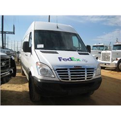2007 FREIGHTLINER 200 DELIVERY VAN, S/N WDYPE845675224377, MERCEDES DIESEL ENG, A/T, VAN BODY, ODOME