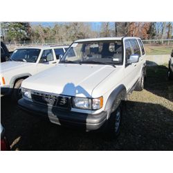 1997 ISUZU TROOPER LS SUV, S/N JACDJ58V5V7903897, 4 CYL GAS ENG, A/T, ODOMETER READING 191,791 MI