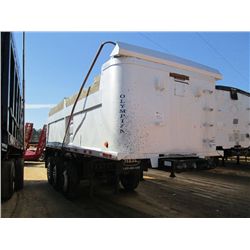1996 HEIL TRI AXLE DUMP TRAILER, S/N 1H9AACEG4T2270259, 20' 425/65R22.5 TIRES