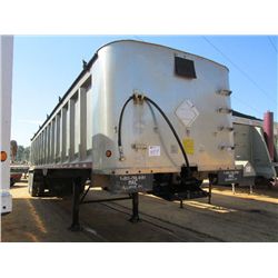1998 MAC T/A 38' DUMP TRAILER, S/N 5MADN3928W0001499, ROLL TARP, AIR RIDE, ALUM DISC WHEELS, 11R24.5