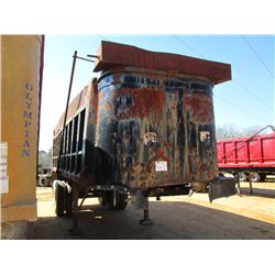 24' T/A TRAILER, S/N , 11R24.5 TIRES, FRAMELESS TARP