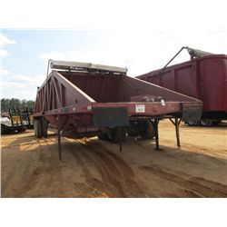 RANCO BELLY DUMP TRAILER, S/N 1R9BSE509J100B618, 11R24.5 TIRES