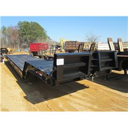 MUV-ALL 45' T/A LOWBOY TRAILER, S/N, HYD RAMP, OUTRIGGER, 22" FRONT EXTENSION, WINCH