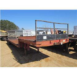 FERREE 40' T/A STEP DECK TRAILER, S/N 84744, 10' STEP DECK, 9R17.5 TIRES