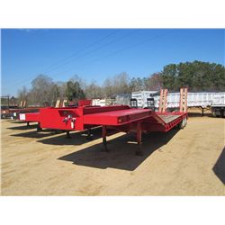2008 ARNOLD T/A 25 TON LOWBOY TRAILER, S/N , 8' 6" WIDE. 7' MOTOR GRADER RAMP, 25' LOAD DECK, 4' BEA