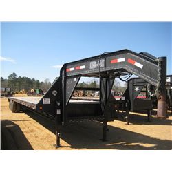 2008 LOAD MAX 40' T/A GOOSENECK TRAILER, S/N 5L8GF402281011715