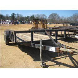 16' T/A TAG TRAILER, S/N 5M0B1116204W003975