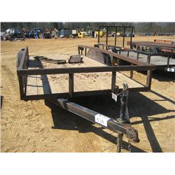 16' TRAILER WORLD T/A TAG TRAILER, RAMPS (COUNTY OWNED)