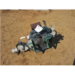 KUBOTA DIESEL ENGINE W/SAUER HYDRAULIC PUMP
