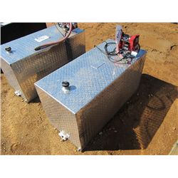 IN BED FUEL TANK W/12 VOLT PUMP (COUNTY OWNED)