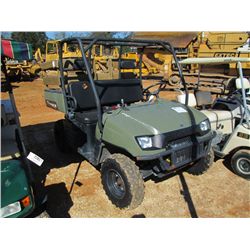 POLARIS RANGER XP ATV, S/M 4XARH68A972369297 (07 YR) DUMP BED, CANOPY