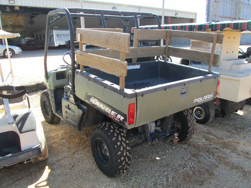 POLARIS RANGER XP ATV, S/M 4XARH68A972369297 (07 YR) DUMP BED, CANOPY