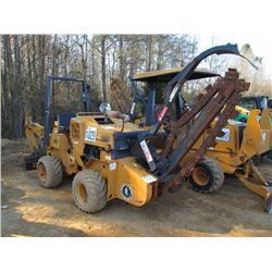 CASE 360 TRENCHER, S/N JAF0198197, SD100 BACKHOE ATTACH, TRENCHER, BLADE, ROLLBAR, METER READING 3,0