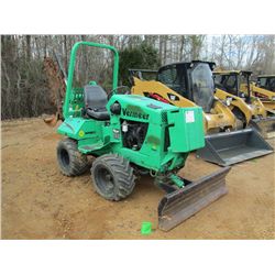 VERMEER RT350 4X4 TRENCHER, S/N 1000337, DIESEL ENG, FRONT BLADE, TRH350 REAR TRENCHER ATTACHMENT, M