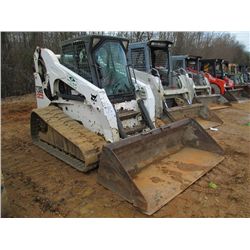 BOBCAT T300 SKID STEER LOADER, S/N 532011039 (06 YR) TRACK TYPE, GP BUCKET, ECAB W/AIR, METER READIN