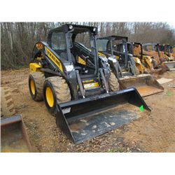 NEW HOLLAND L230 SKID STEER LOADER, S/N NCM449623 (12 YR) GP BUCKET, CANOPY, METER READING 399 HRS