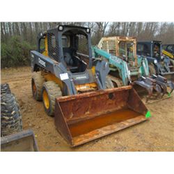 JOHN DEERE 326D SKID STEER LOADER, S/N 184432 (10 YR) GP BUCKET, CANOPY, METER READING 745 HRS