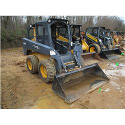 JOHN DEERE 318D SKID STEER LOADER, S/N 197116 (11 YR) GP BUCKET, CANOPY, METER READING 2,193 HRS