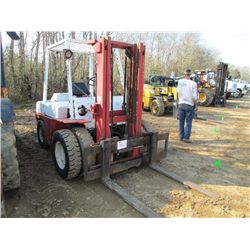 NISSAN YF03A35AT FORKLIFT, S/N YF03-001810, CANOPY